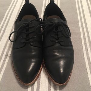 Black Aldo Brogues / Oxfords